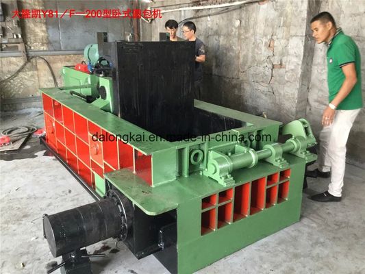 200 Ton Hydraulic Baler with 1600*1200*800mm Press Box and 400*400mm Bale Size for Scrap Metal Recycling
