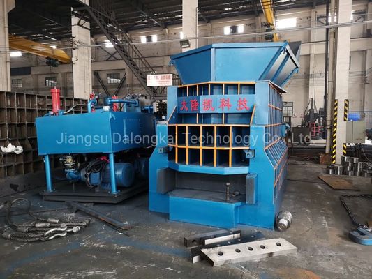 WS-630 Model Gantry Shear with 6300kn Max Cutting Force and 1400mm Blade Length for Scrap Metal Cutting