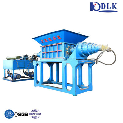 DS Double-Shaft Shredder Machine with PLC Control, 42CrMo Blade, and High Torque Low Speed for Steel Recycling