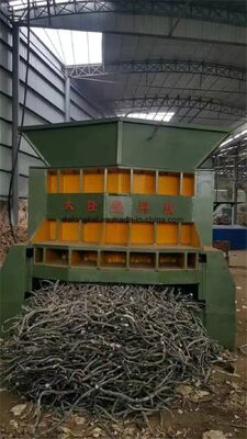 Máquina horizontal de corte de chatarra WS-630 con fuerza de corte máxima de 6300kn, longitud de hoja de 1400 mm y tasa de producción de 8-12 t/h
