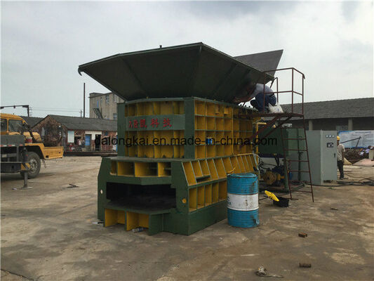 WS-630 Cizalla Automática Hidráulica de Pórtico con Fuerza Máxima de Corte de 6300kn, Longitud de Cuchilla de 1400mm y Tasa de Producción de 8-15t/H