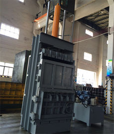 15kW Vertical Baler Machine / Waste Cotton Baling Machine 1150*1850*3650mm