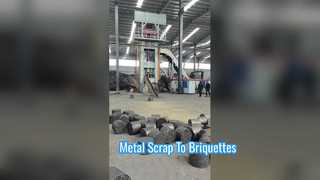 Máquina de briquetas de chatarra para la venta